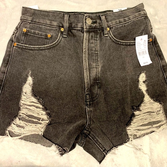 Black jean pacsun shorts - Picture 1 of 3